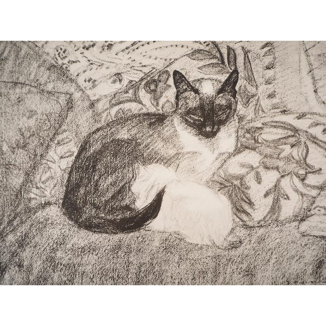 Théophile Alexandre Steinlen, The Siamese Cat, 1933, Lithograph For Sale - Image 3 of 6