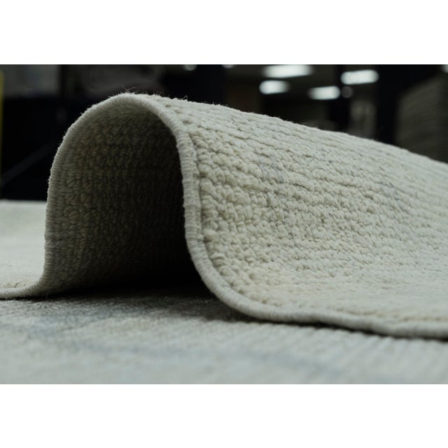 Gray Turkish Oushak Rug 9'2" x 12'5" #18694 For Sale - Image 8 of 8