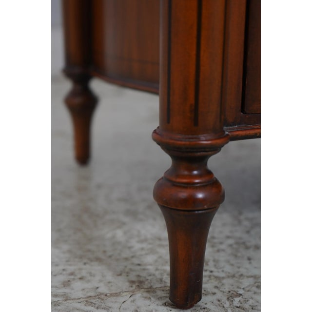 Maitland Smith Adams Style Satinwood Console Cabinet For Sale - Image 12 of 18