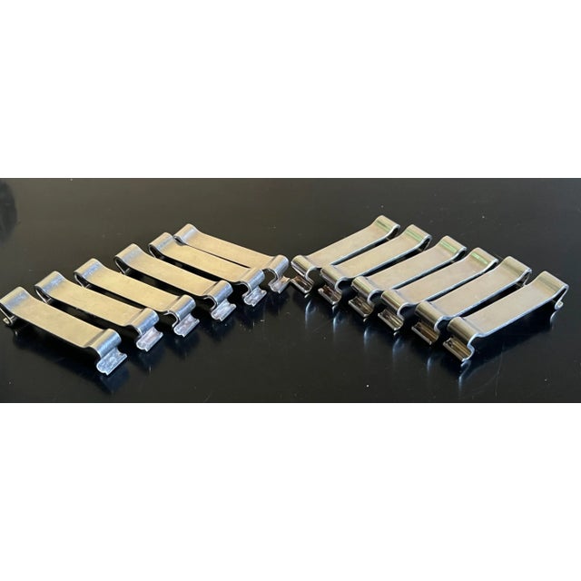 Luc Lanel Designed Knife Rests by Christofle- Set of 12 For Sale In San Francisco - Image 6 of 11