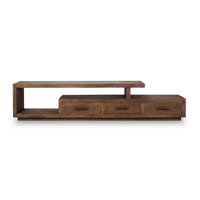 Crafted from high-quality teak wood, this TV stand features a rich, earthy Tuscan finish that highlights the wood's...
