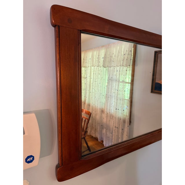 Farmhouse Rare Cushman Colonial Creations Buffet Mirror No. 5-38 Horizontal 47” X 24” High For Sale - Image 3 of 4