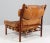 Wood Inca Lounge Chair in Original Leather attributed to Arne Norell, 1970s For Sale - Image 7 of 9