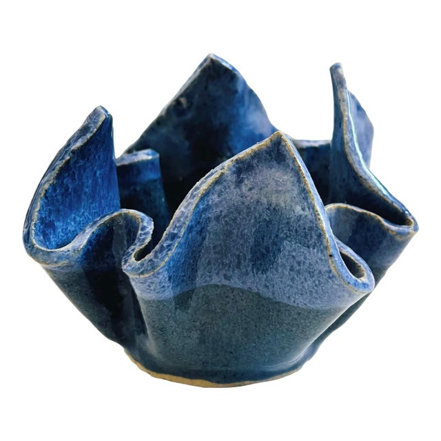 Handkerchief Pottery Bowl For Sale