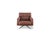 Beautiful vintage leather armchair from the renowned German manufacturer Rolf Benz for sale. This swivel chair impresses...