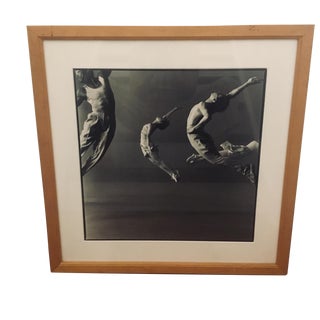 1980s Vadim Stein Black & White Framed Dance Photograph For Sale