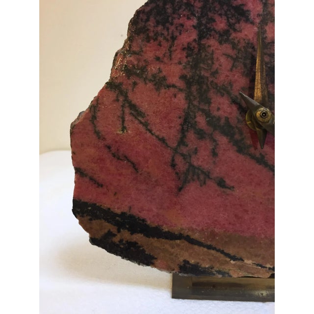 Mid-Century Stone Clock from Junghans, 1960s For Sale - Image 4 of 8