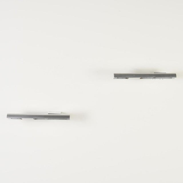 Anodized Aluminum Wall Lamp from Société Verre Lumière, 1980s For Sale - Image 7 of 8