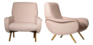 Vintage Lounge Chairs by Marco Zanuso for Arflex, 1951, Set of 2