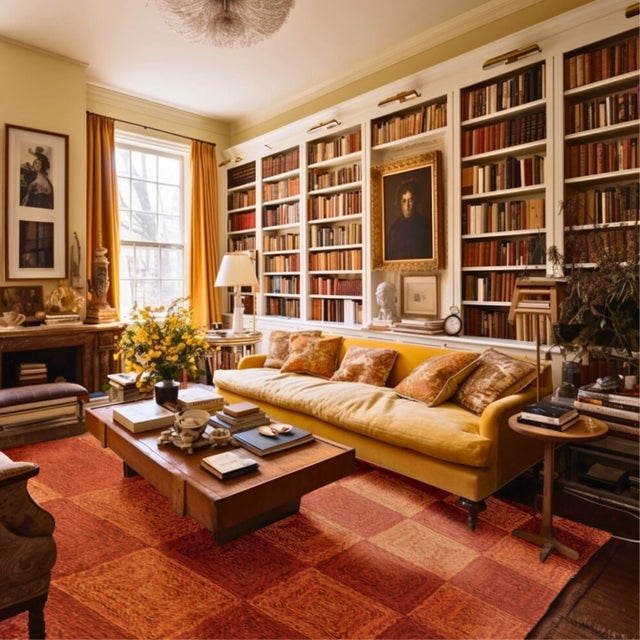 Not Yet Made - Made To Order Part & Parcel Goods Jute Block Runner, 2’6”x12’, Topaz and Bisque For Sale - Image 5 of 5