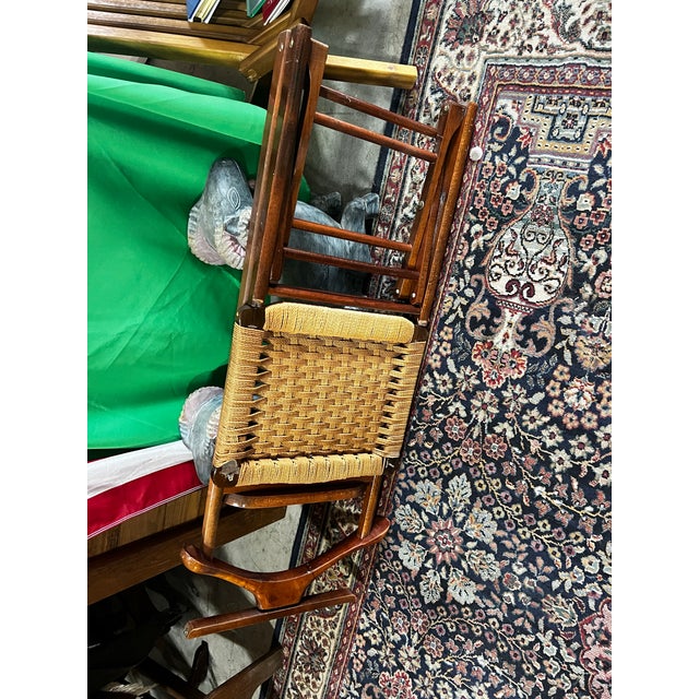 Up for consideration is a beautiful vintage Italian wooden valet collapsible chair. This would look lovely in your home,...