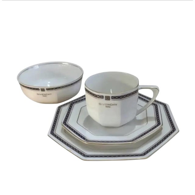 It's The Season For Entertaining . . . Are You Ready? For your consideration. . . This rare set of designer Givenchy...