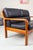 Wood Vintage Teak and Leather 2-Seater Sofa from Olsen & Laursen, 1980s For Sale - Image 7 of 17