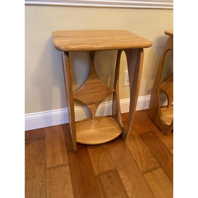 Brown MCM Inspired Tables For Sale - Image 8 of 12