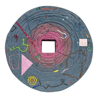 Multimedia Bio-Sonic Abstract Wall Sculpture Created by David W. McCullough 1975 For Sale