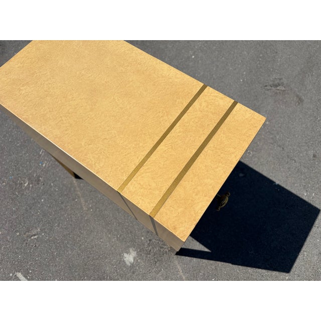 1970s Side Table, Brass For Sale - Image 9 of 13