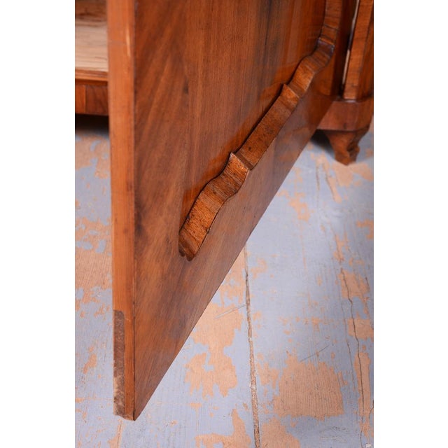 Biedermeier Cabinet in Walnut, Austria, 1830s For Sale - Image 4 of 18