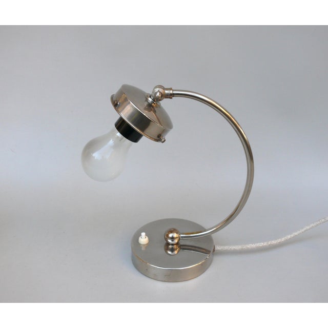 Vintage Bauhaus Bedside Lamp with Beige Cased Glass Shade, 1920s For Sale - Image 18 of 18