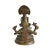 Indian Antique Small Bronze Ganesha For Sale - Image 3 of 4