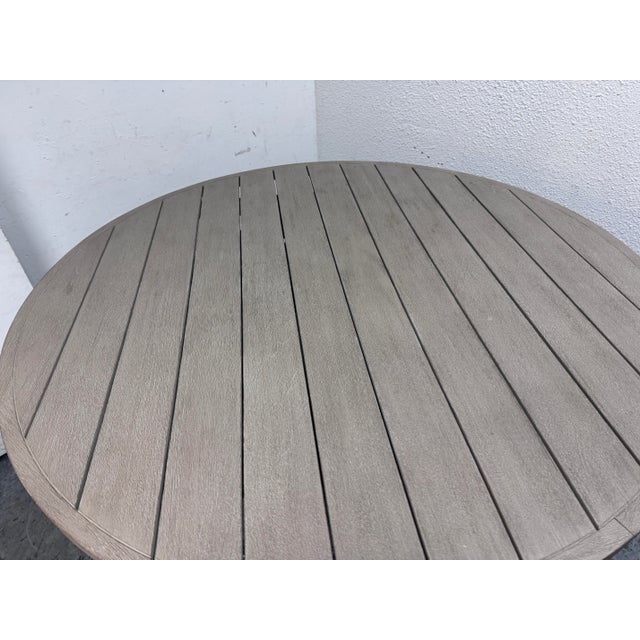 Restoration Hardware Aegean Teak In/Outdoor Dining Table | Chairish