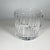 1960s Modernist Ribbed Crystal Glass Ice Bucket in Baccarat Style For Sale In San Diego - Image 6 of 12