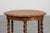 Rustic Oak Carved Side Table with Barley-Twist Legs, France, 1890s For Sale - Image 3 of 12