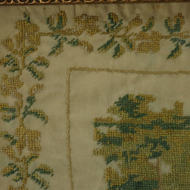 Antique Sampler, 1830, by M. Forrest For Sale - Image 6 of 18