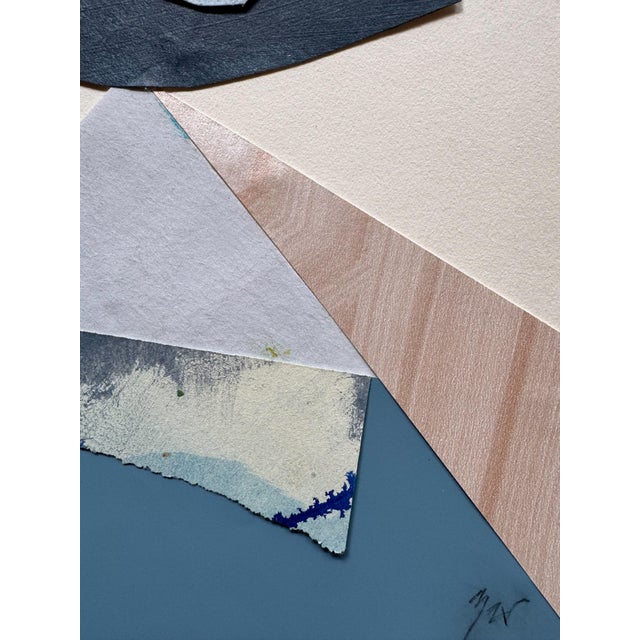 Paper "Rhythm Replaces Reason 1" Original Mixed-Media Collage on Paper by Zac Woodiel For Sale - Image 7 of 9