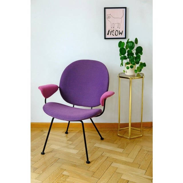 Model 302 Armchair by WH Gispen for Kembo, 1980s For Sale - Image 6 of 11