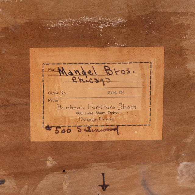 Pair of Mid-Century Italian Satinwood Veneered End Tables For Sale - Image 11 of 18