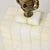 Early 20th Century Solid Carved Marble Art Deco Style Geometric Table Lamp For Sale - Image 14 of 14