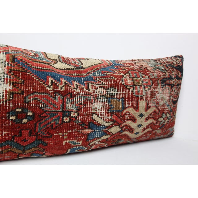 Textile Decorative Handmade Antique Tribal Pillow -16'' X 43'' For Sale - Image 7 of 10
