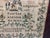 Textile 19th Century Needlework Sampler Dated 1839 Signed Susanna Rolfe in Period Frame For Sale - Image 7 of 9
