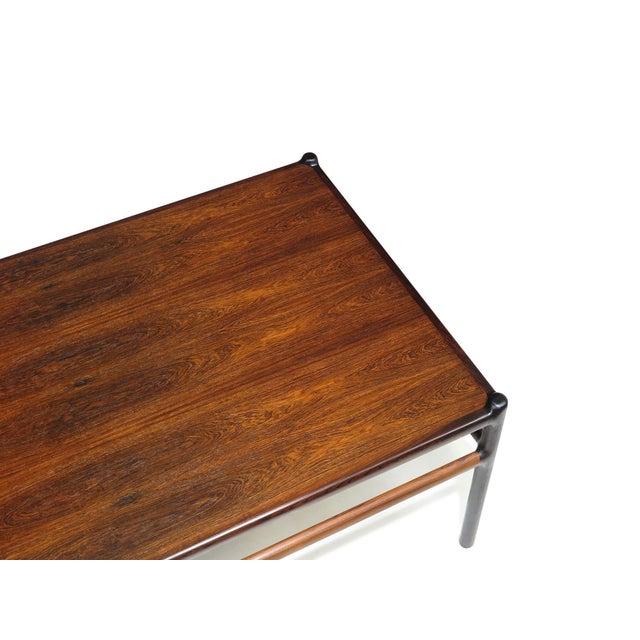 Rosewood Coffee Table by Johannes Anderseon for CFC Silkeborg For Sale - Image 10 of 11