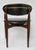 Brass C.1950's Dan Johnson for Selig of Denmark, Walnut & Brass "Viscount" Accent/Lounge Chair With Brentano Textile For Sale - Image 8 of 18