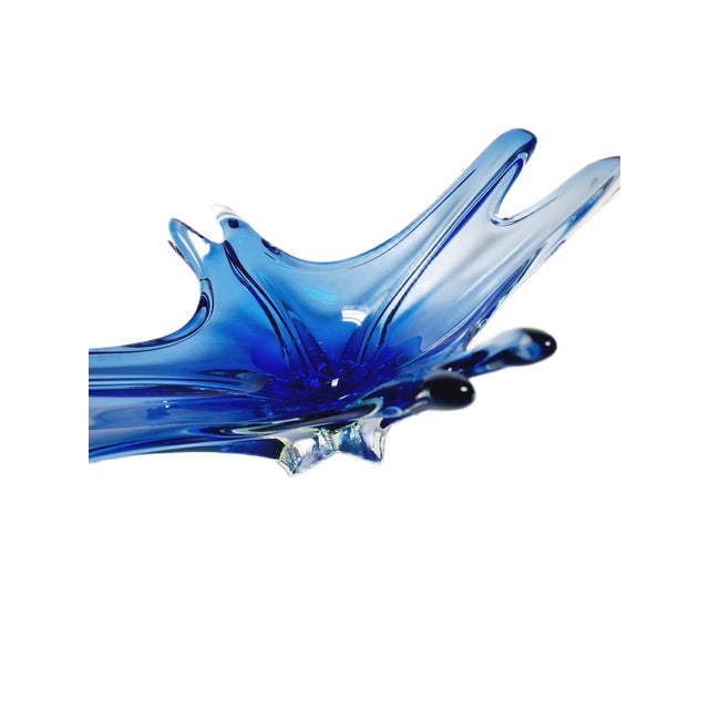Postmodern Murano Glass Fruit Bowl, Italy, 1950s For Sale - Image 3 of 18
