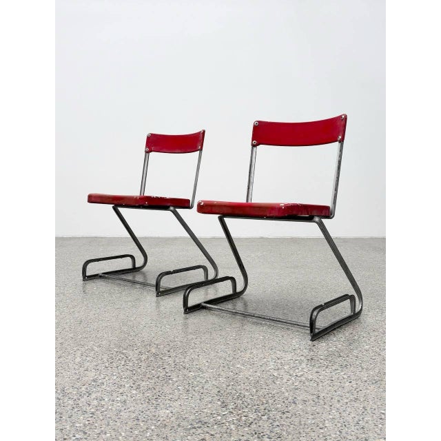 Aluminum Chairs with Table by Cindy Crawford-Steiger for Embru, Set of 3 For Sale - Image 15 of 18