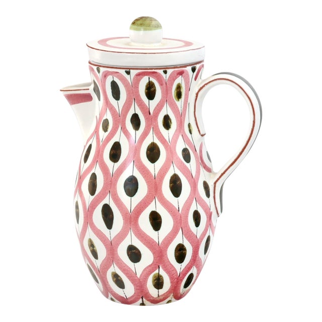 Stig Lindberg Covered Pitcher for Gustavsberg For Sale