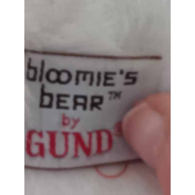 1986 Pristine in Package White Christmas Large Bloomie Bear For Sale In Atlanta - Image 6 of 12