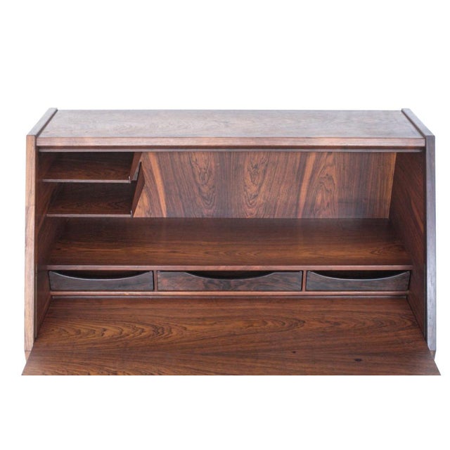 Mid-Century Modern Secretary by Nils Jonsson from Palisander, 1960s For Sale - Image 12 of 18