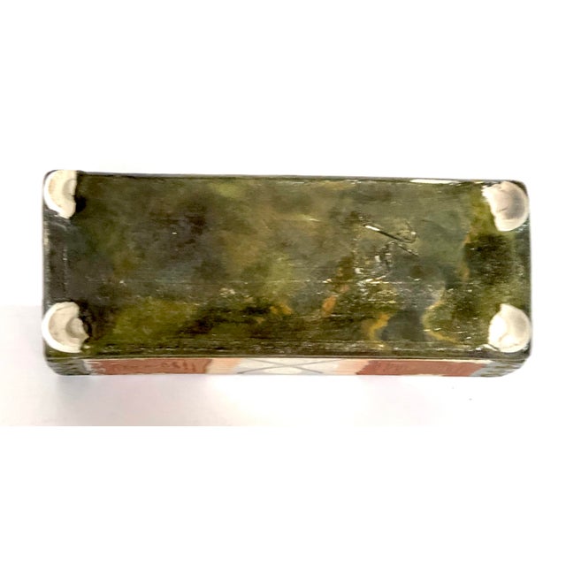 Ceramic Studio Ceramic Art Box, Signed For Sale - Image 7 of 8