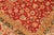 Shabby Chic Shabby Chic Floral 1990's Pak-Persian Red/Beige Wool Rug - 5'11'' X 9'5'' For Sale - Image 3 of 9