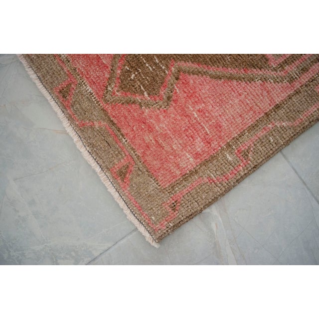 1970s Small Turkish Rug - 1′7″ × 3′1″ For Sale - Image 9 of 11