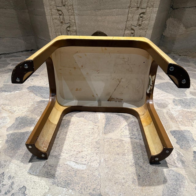 1980s Goatskin Side Table Style of Karl Springer For Sale - Image 12 of 12