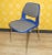 Metal Plastic Stacking Chairs with Seat Cushion Bright Blue/Grey Dipiplast, 2010s, Set of 2 For Sale - Image 7 of 10