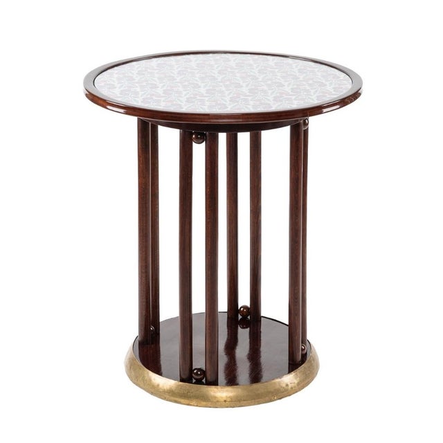 Fledermaus Table by Josef Hoffmann and Gustav Siegel for J. & J. Kohn, 1906 For Sale - Image 5 of 9
