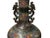 Orient Bronze Glaze Dragon Handle Color Floral Motif Ceramic Vase For Sale - Image 11 of 15