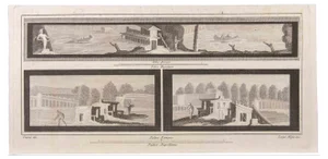 Giuseppe Aloja, Seascape, Etching, 18th Century