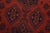 Red Turkmen Rug 9’11” X 12’11” Red Wool Tribal Hand-Knotted Oriental Carpet For Sale - Image 8 of 14