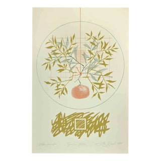 Leo Guida, Future Garden, 1976, Screen Print For Sale